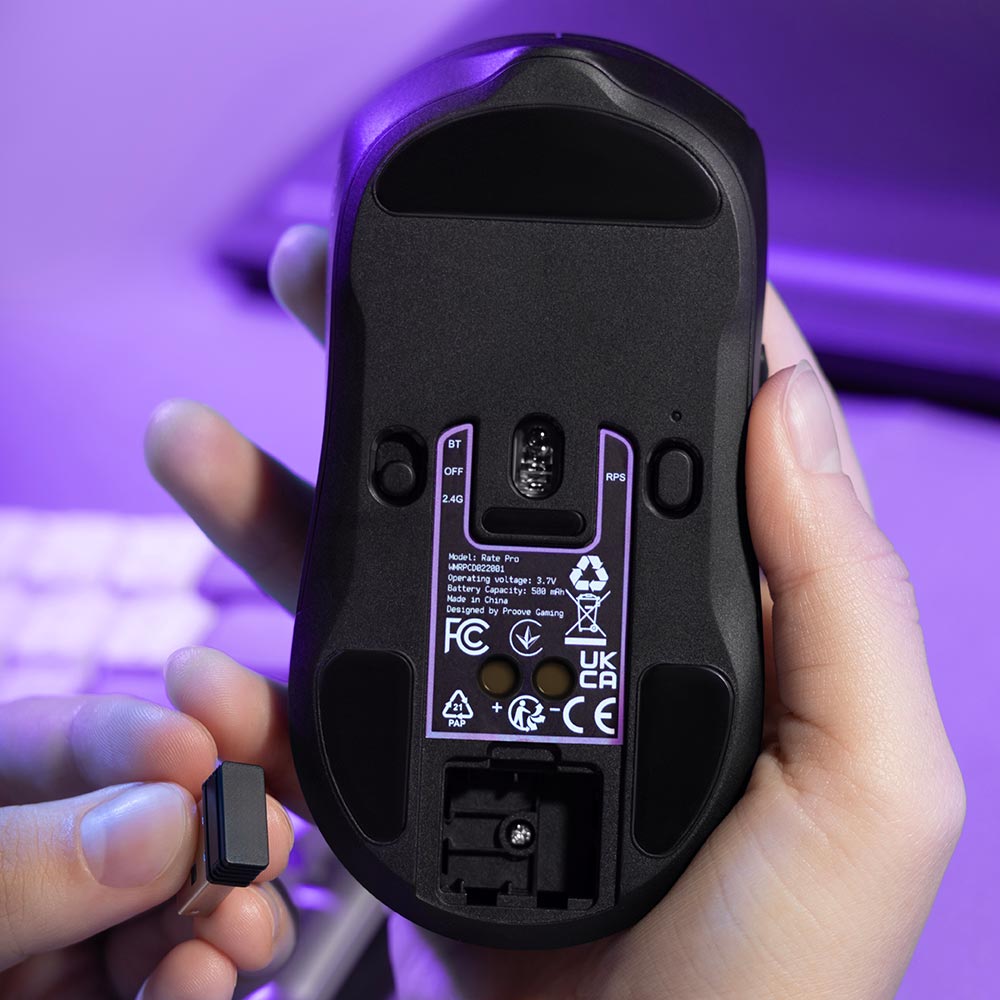 Фото Миша PROOVE Gaming Rate Pro Black (WMRP00022001)