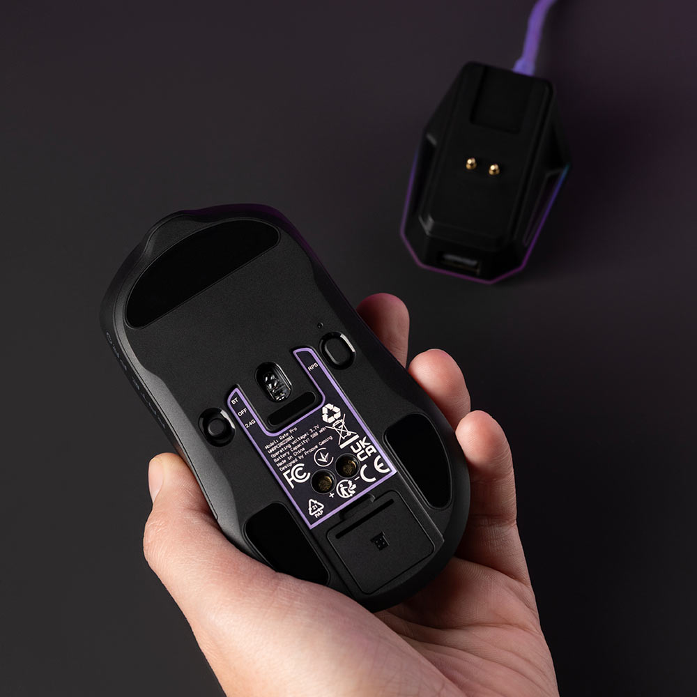 Фото Мышь PROOVE Gaming Rate Pro with Charging Dock Black (WMRPCD022001)