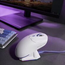 Миша PROOVE Gaming Rate Pro with Charging Dock White (WMRPCD022002)