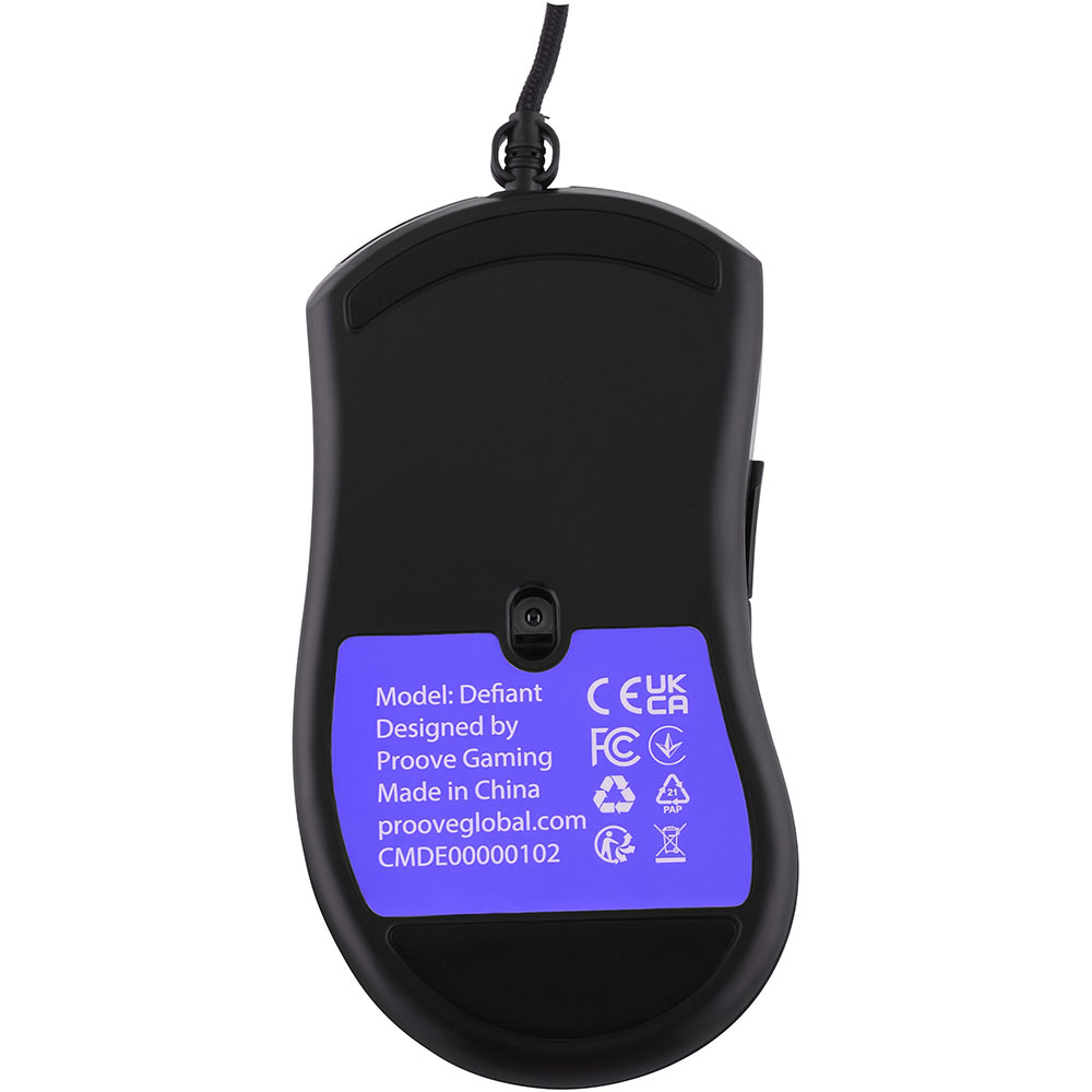 Миша PROOVE Gaming Defiant White (CMDE00000101) Розподільча здатність сенсору 7200