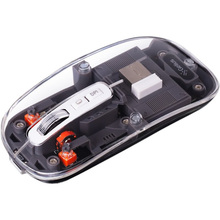 Миша Gelius Aura GP-WM001 Transparent/Grey (00000099746)