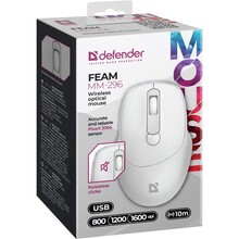 Миша DEFENDER Feam MM-296 White (52297)