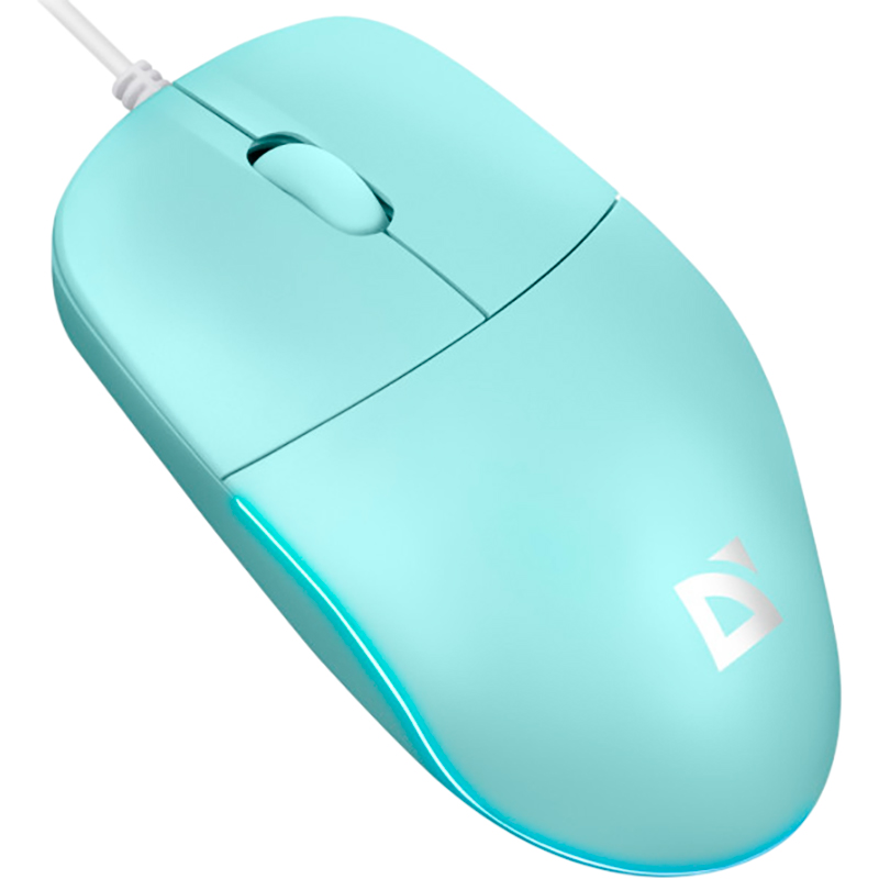 Миша DEFENDER Azora MB-241 Blue (52243) Дротове підключення USB