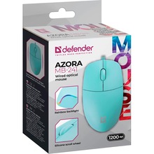Миша DEFENDER Azora MB-241 Blue (52243)