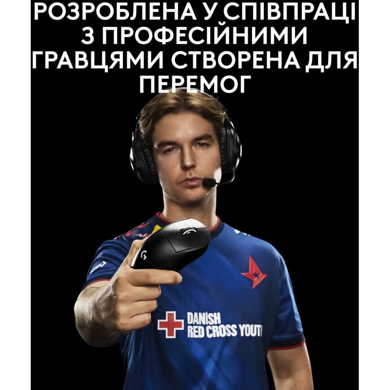 В Украине Мышь LOGITECH G Pro X Superlight 2 Dex Black (910-007357)