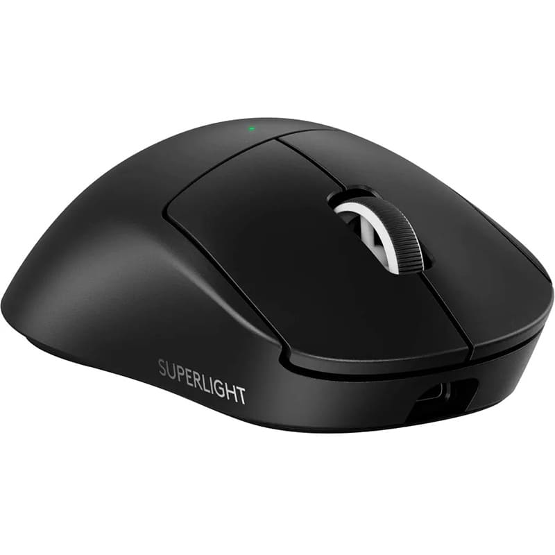 Мышь LOGITECH G Pro X Superlight 2 Dex Black (910-007357) Комплектация Приемник LIGHTSPEED; Кабель USB-A - USB-C; Адаптер-удлинитель; Крышка для отверстия POWERPLAY с ножкой из PTFE; Дополнительные накладки; Документация