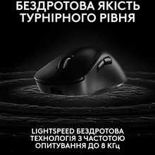 Мышь LOGITECH G Pro X Superlight 2 Dex Black (910-007357)