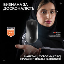Мышь LOGITECH G Pro X Superlight 2 Dex Black (910-007357)