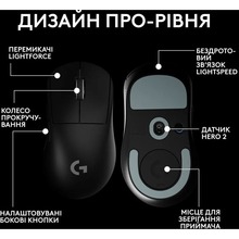 Мышь LOGITECH G Pro X Superlight 2 Dex Black (910-007357)