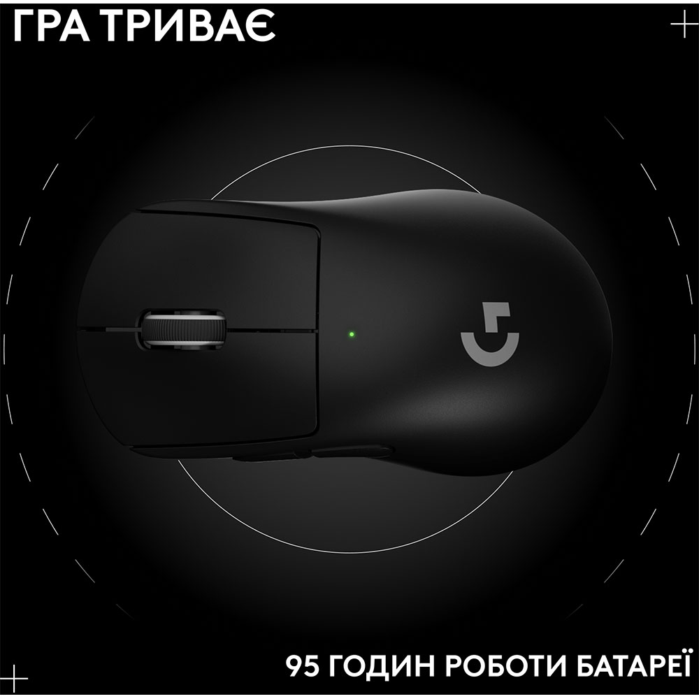 Обзор Мышь LOGITECH G Pro X Superlight 2 Dex Black (910-007357)