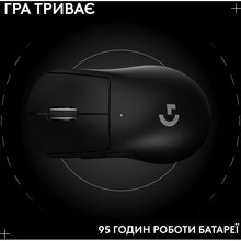Мышь LOGITECH G Pro X Superlight 2 Dex Black (910-007357)
