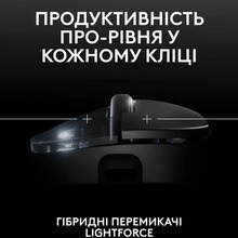 Мышь LOGITECH G Pro X Superlight 2 Dex Black (910-007357)