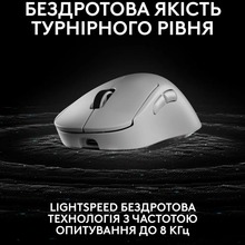 Мышь LOGITECH G Pro X Superlight 2 Dex White (910-007365)