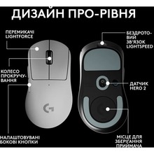 Мышь LOGITECH G Pro X Superlight 2 Dex White (910-007365)