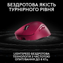Мышь LOGITECH G Pro X Superlight 2 Dex Pink (910-007373)