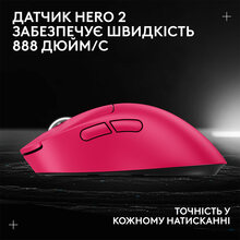 Мышь LOGITECH G Pro X Superlight 2 Dex Pink (910-007373)