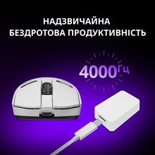 Миша LORGAR Elite MSE90W Wireless Gaming White (LRG-MSE90W-WH)