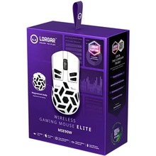 Мышь LORGAR Elite MSE90W Wireless Gaming White (LRG-MSE90W-WH)