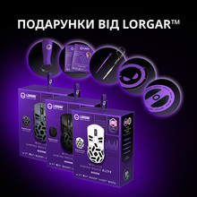 Миша LORGAR Elite MSE90W Wireless Gaming White (LRG-MSE90W-WH)