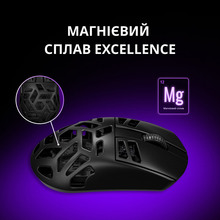 Миша LORGAR Elite MSE90W Wireless Gaming Black (LRG-MSE90W-BK) Миша LORGAR Elite MSE90W Wireless Gaming Black (LRG-MSE90W-BK)