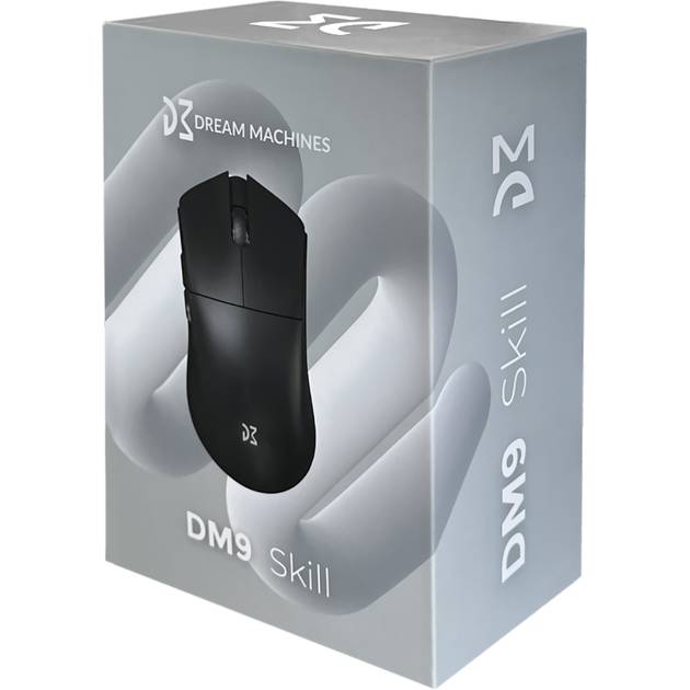Зовнішній вигляд Миша DREAM MACHINES DM9 SKILL USB Black