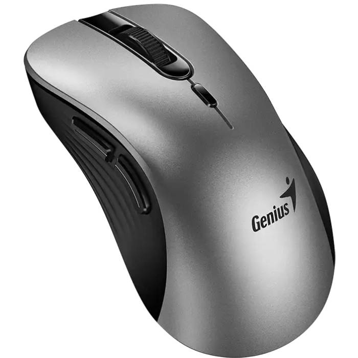 Мышь GENIUS Ergo 8100S Silent AI WL Grey (31030040404) Комплектация Мышь, руководство по эксплуатации, USB-приемник, батарейка 1 x AA