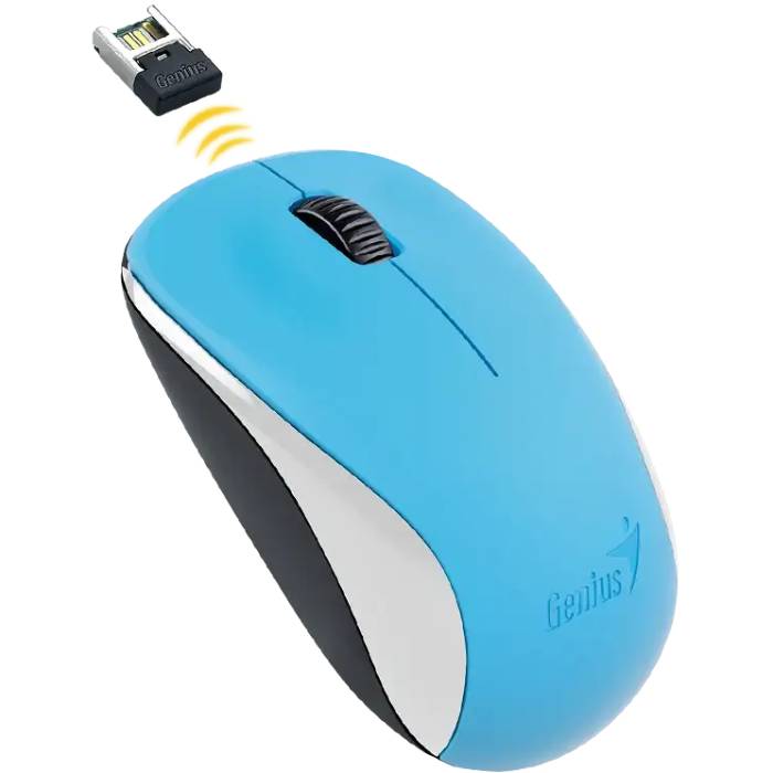 Мышь GENIUS NX-7000 WL Blue (31030027402) Тип подключения беспроводное