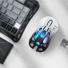 Мышь GRAVASTAR Mercury M1 Pro BT/WL/USB-A Black/White (GRAVASTARM1PRO_GBLK)