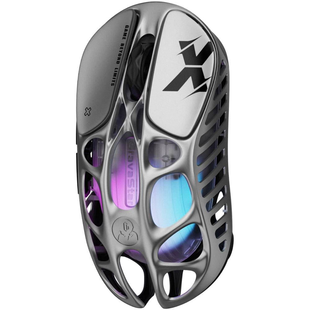 Миша GRAVASTAR Mercury X BT/WL/USB-A Grey (GSX_GRY) Тип підключення бездротове