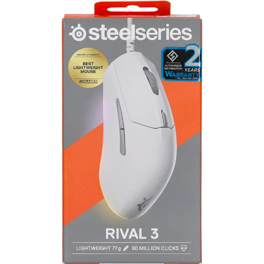 Покупка Мыша STEELSERIES Rival 3 Gen 2 White (62516)
