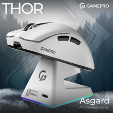 Миша GAMEPRO Asgard Thor PAW3395 Wireless White (GM023W)