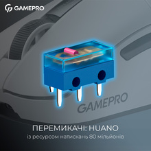 Мышь GAMEPRO Asgard Thor 1К White (GM023W)
