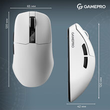 Миша GAMEPRO Asgard Thor PAW3395 Wireless White (GM023W)