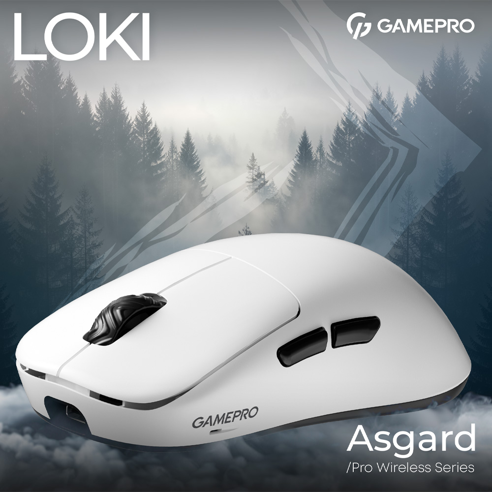 Фото 15 Миша GAMEPRO Asgard Loki White (GM022W)