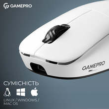 Миша GAMEPRO Asgard Loki White (GM022W)