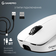 Миша GAMEPRO Asgard Loki White (GM022W)