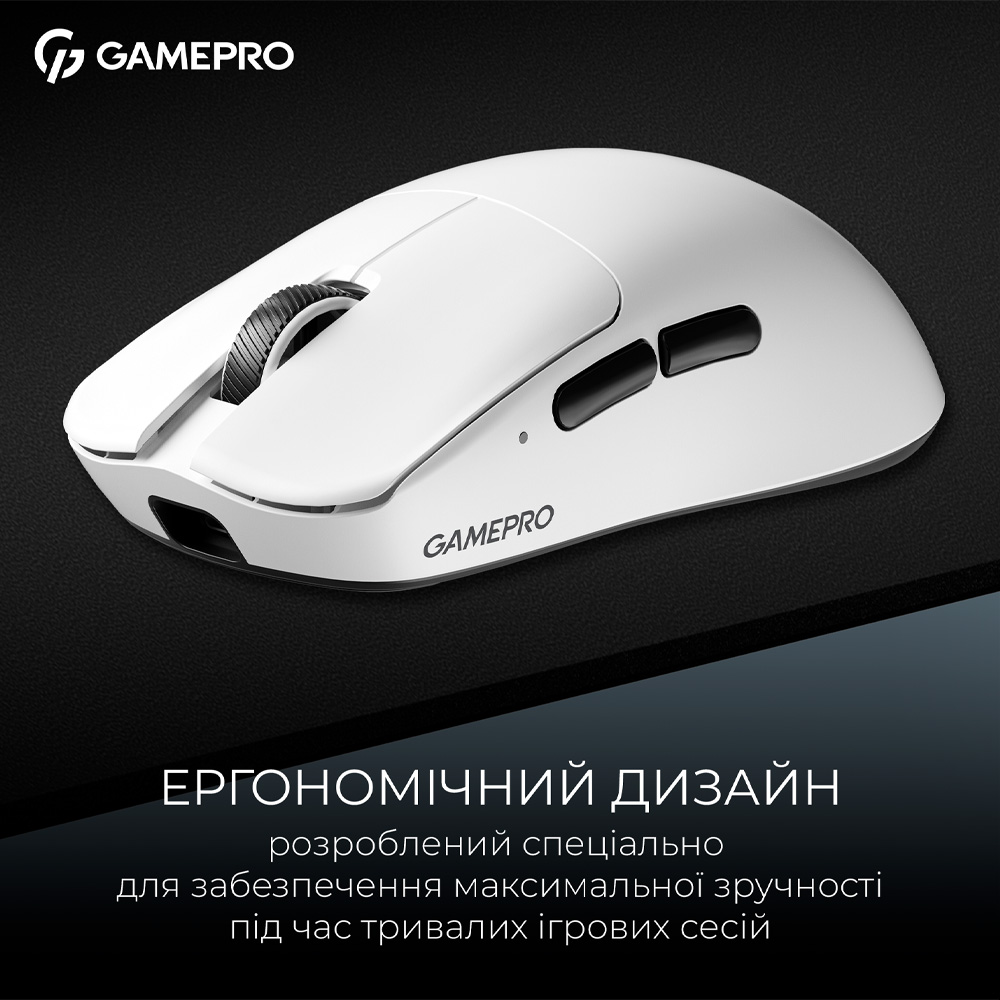 Фото 16 Миша GAMEPRO Asgard Odin 8K PAW3950 White (GM035W)