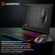 Миша GAMEPRO Genesis Avenger Black (GM096B)