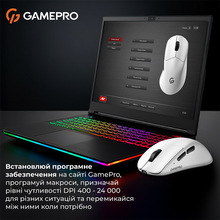 Миша GAMEPRO Genesis Avenger White (GM096W)