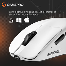 Миша GAMEPRO Genesis Avenger White (GM096W)