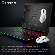Миша GAMEPRO Asgard Surt White (GM017W)