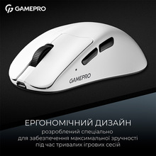 Миша GAMEPRO Asgard Surt White (GM017W)