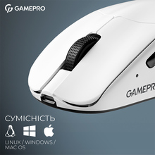 Миша GAMEPRO Asgard Surt White (GM017W)