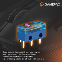 Миша GAMEPRO Genesis Ranker Black (GM012B)