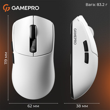 Миша GAMEPRO Genesis Ranker Whhite (GM012W)