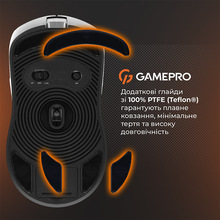 Миша GAMEPRO Genesis Ranker Whhite (GM012W)