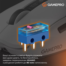 Миша GAMEPRO Genesis Ranker Whhite (GM012W)