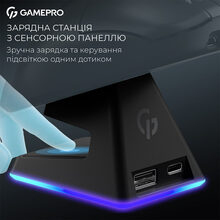 Миша GAMEPRO Asgard Thor PAW3395 Wireless Black (GM023B)