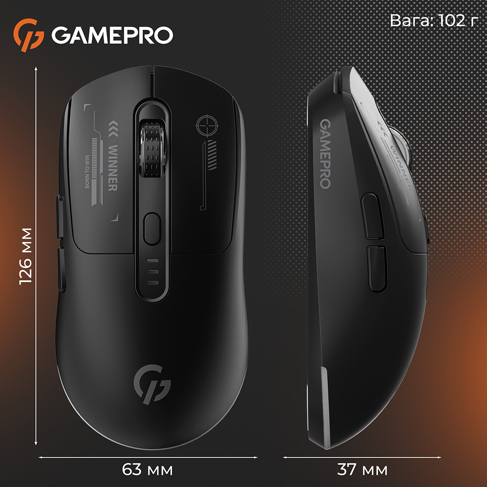 В інтернет магазині Миша GAMEPRO Genesis Winner (GM079B)