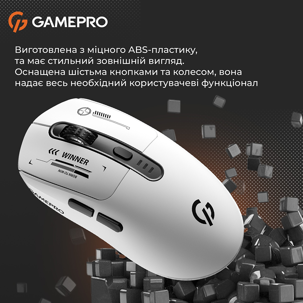 Внешний вид Мышь GAMEPRO Genesis Winner (GM079W)